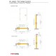 Porte Coupe Feu 1H - 2 vantaux - Premium